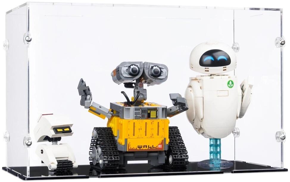 iDisplayit Présentoir en acrylique pour LEGO 43279 Disney WALL-E & EVE