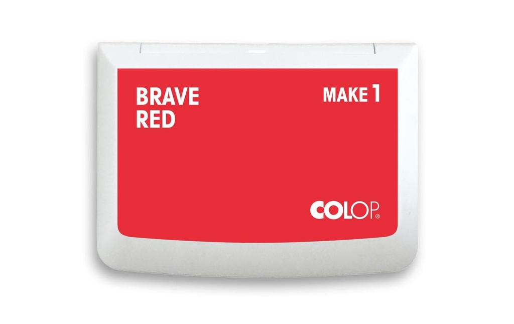 Colop Tampon encreur Make 1 Brave Red