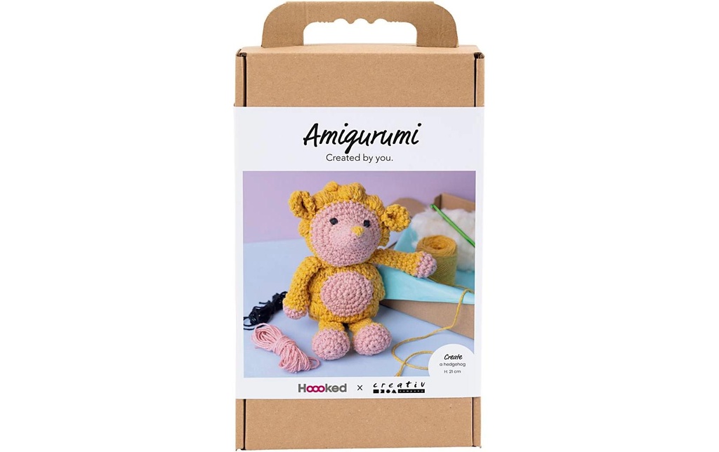 Creativ Company Kits de bricolage Amigurumi, hérisson