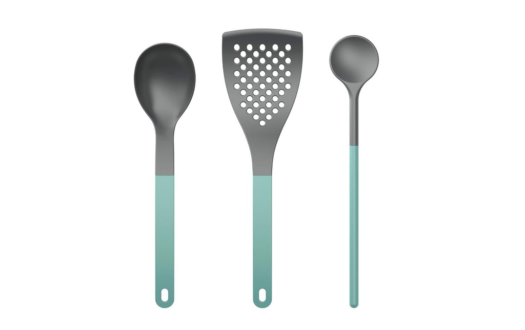Rosti Set d'ustensiles de cuisine Optima 3 pcs. nylon vert nordique Vert