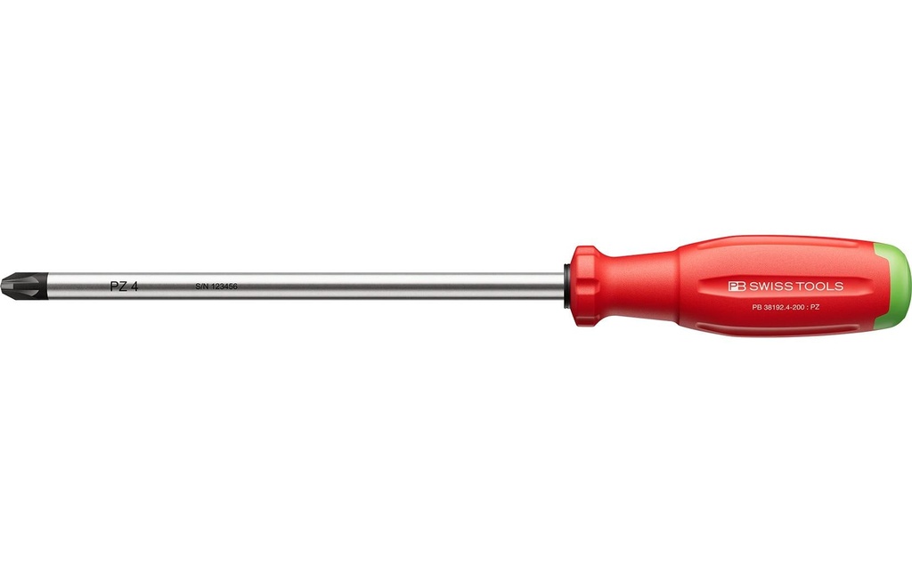 PB Swiss Tools Tournevis cruciforme PZ SwissGrip Evo PB 38192.4-200