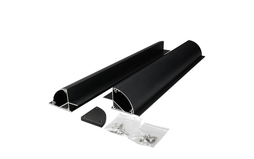 WATTSTUNDE Support de module solaire HSA+ 55/S ALU Noir