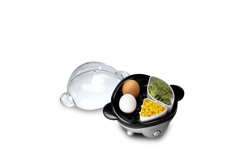 Gastroback Cuiseur à œufs 42801 Noir/Argenté