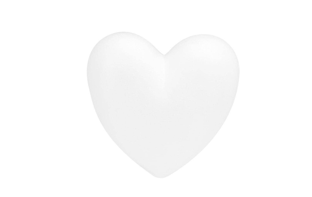 Glorex Cœur en polystyrène 12 cm