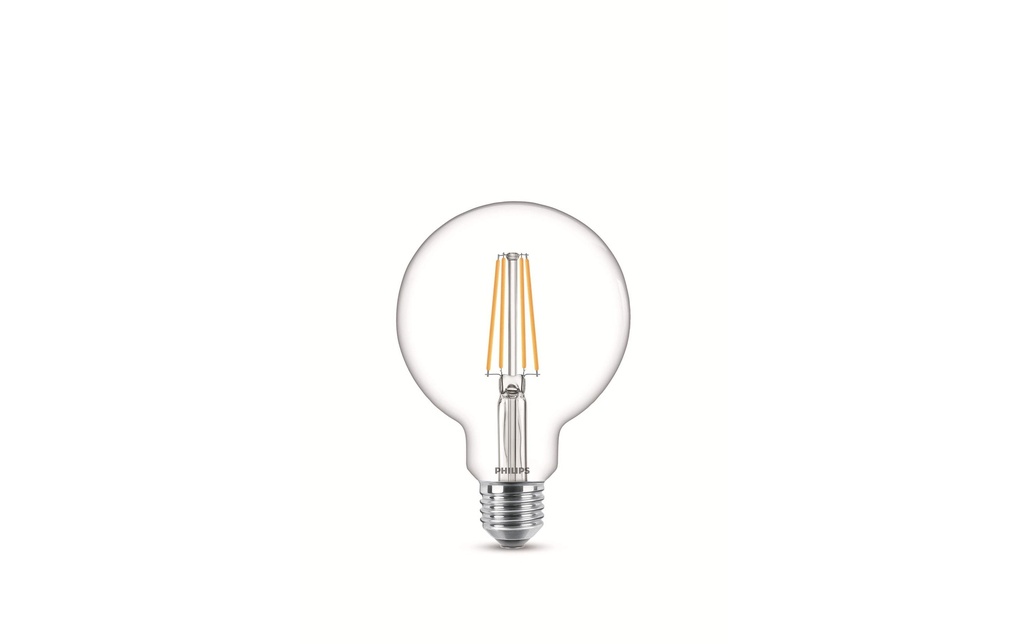 Philips Lampe LED classic 60W G93 E27 WW CL ND 1CT/4 Blanc chaud (WW)