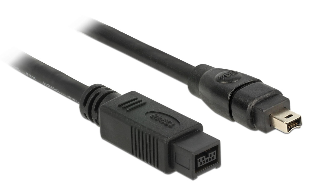 Delock Câble FireWire 400Mbps 9Pin-4Pin 2 m