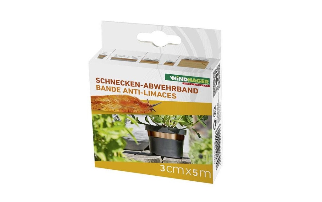Windhager Rubans anti-limaces cuivre