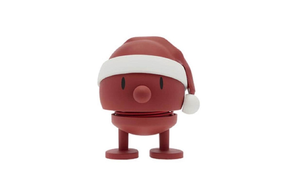 Hoptimist Déco Bumble Soft Santa S 6.2 cm x 6.9 cm, rouge