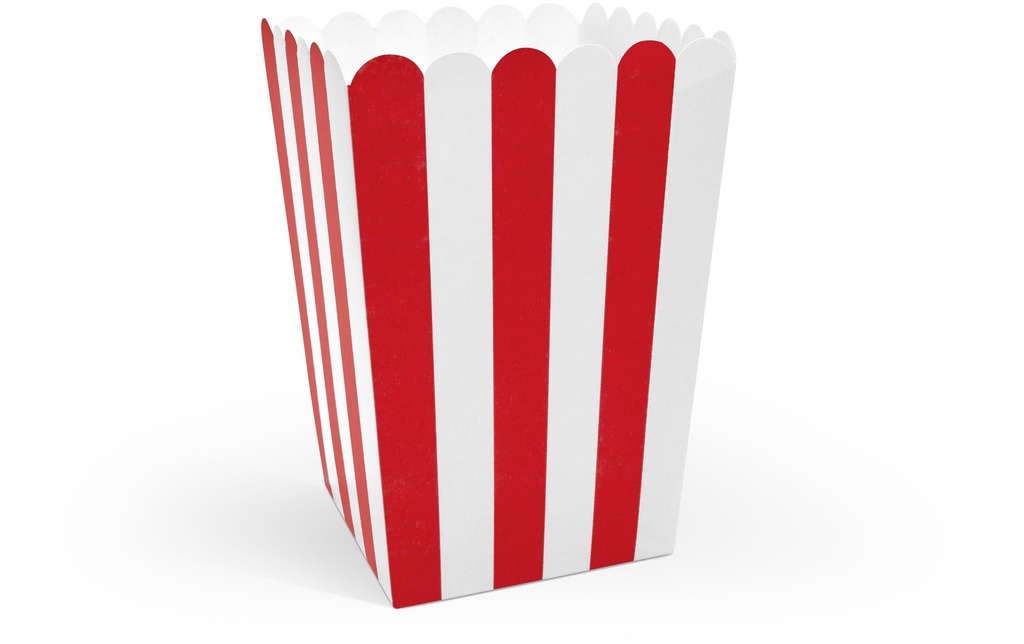 Partydeco Coupelle à amuse-bouches Popcorn 6 Pièce/s