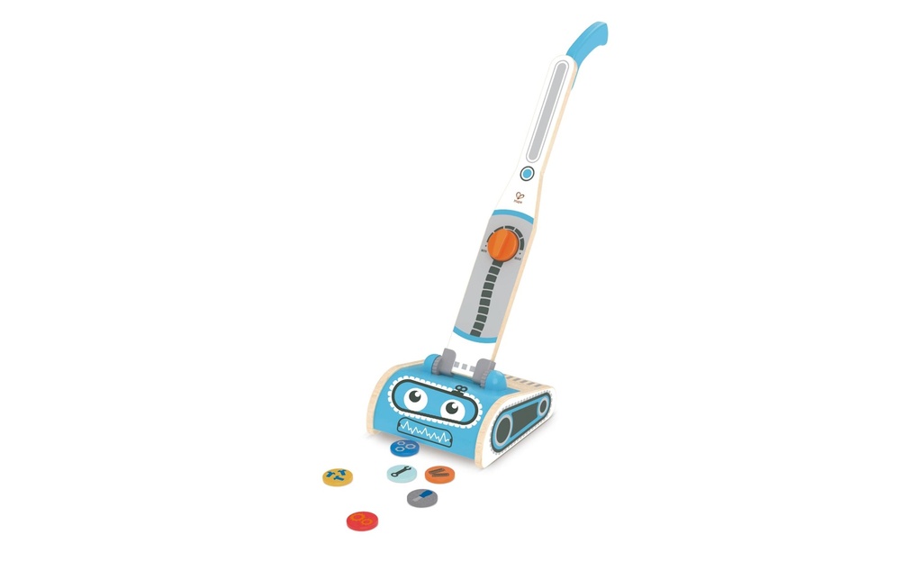 Hape Appareils ménager de jeu Aspirateur Robot Vacuum
