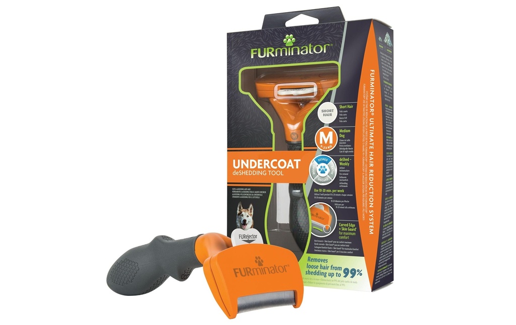 Furminator Chien deShedding M poil court 6.7 cm