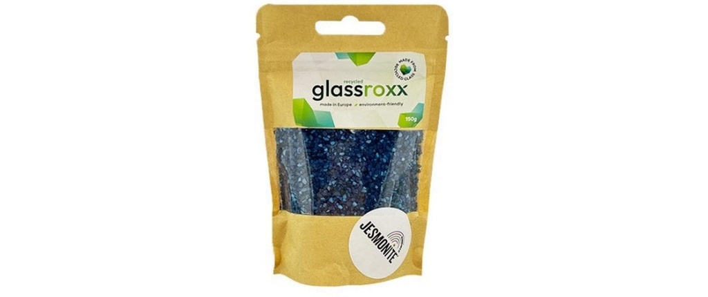 Jesmonite Glass Roxx 150g. Bleu royal