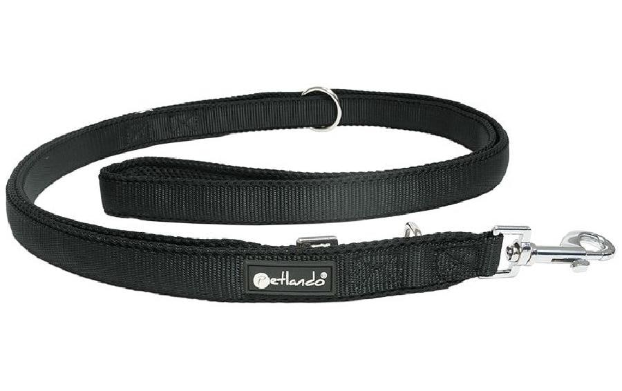petlando Laisse de chien Mesh, 2.3 m, noir
