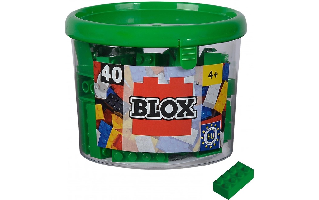 BLOX Briques 40 pierres vertes de 8