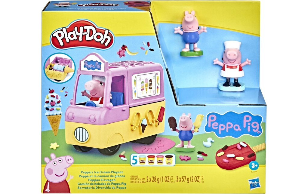 Play-Doh Pâte à modeler Peppa`s Ice Cream Playset