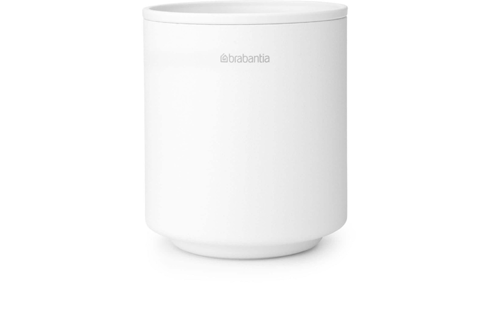 Brabantia Gobelet pour le brossage de dents Mindset Blanc