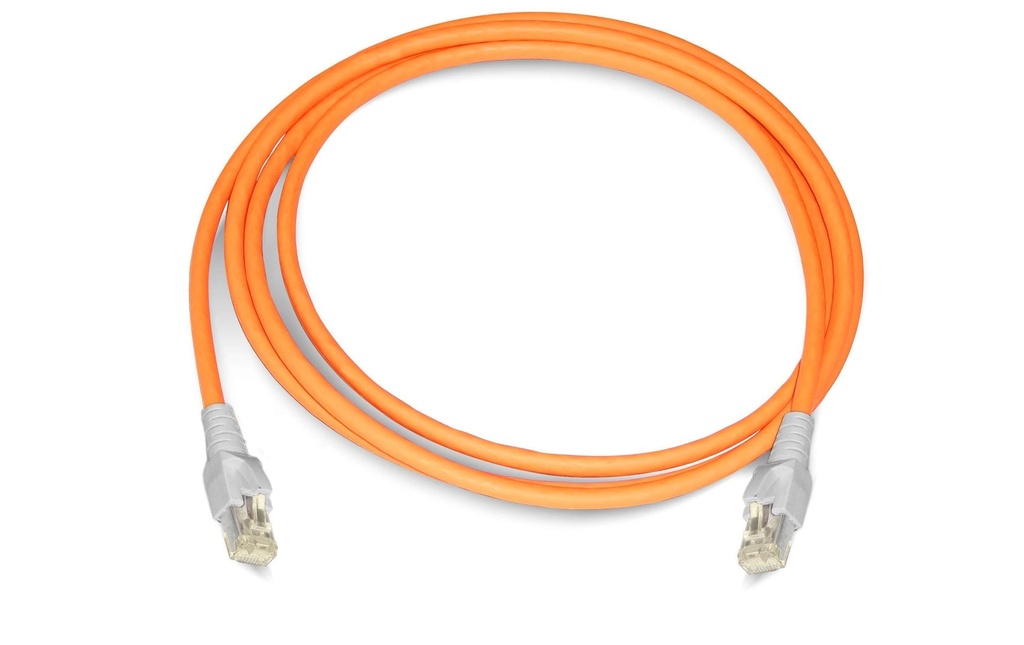 Dätwyler IT Infra Câble patch  Cat 6A, S/FTP, 4 m, Orange