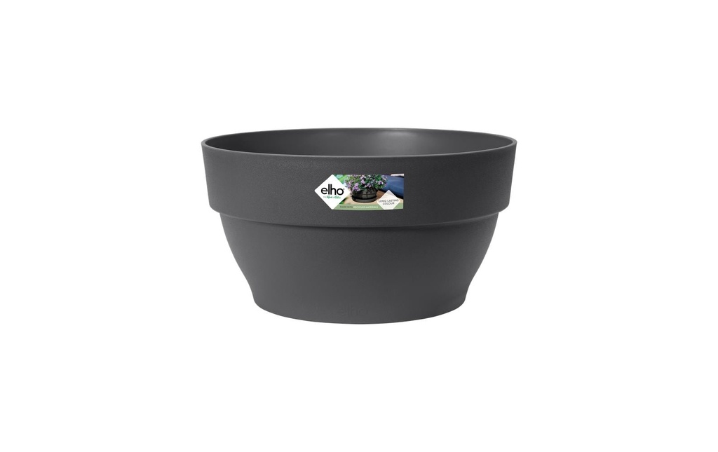 Elho Pot à fleur Vibia Campana Coupe 34 cm Noir