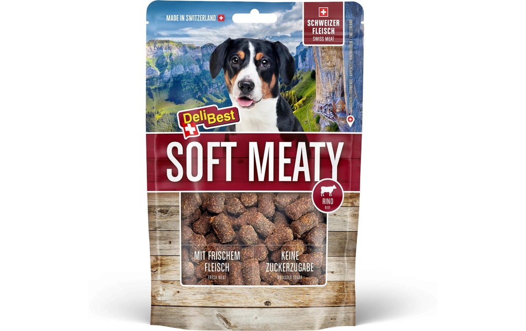 DeliBest Soft Meatys Bœuf, 150 g