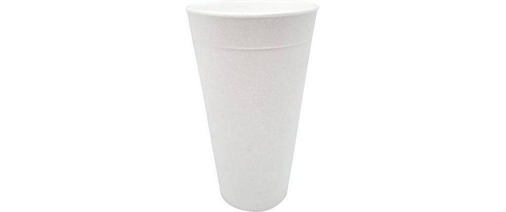 Weita Gobelets jetables 3.3 dl 25 Pièce/s, Blanc