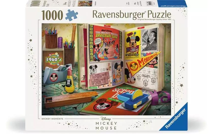 Ravensburger Puzzle 1960 Mickey Moments