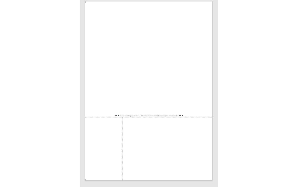 office focus Bulletin de versement QR Code 80 g/m², aide à la déchirure, 500 feuilles