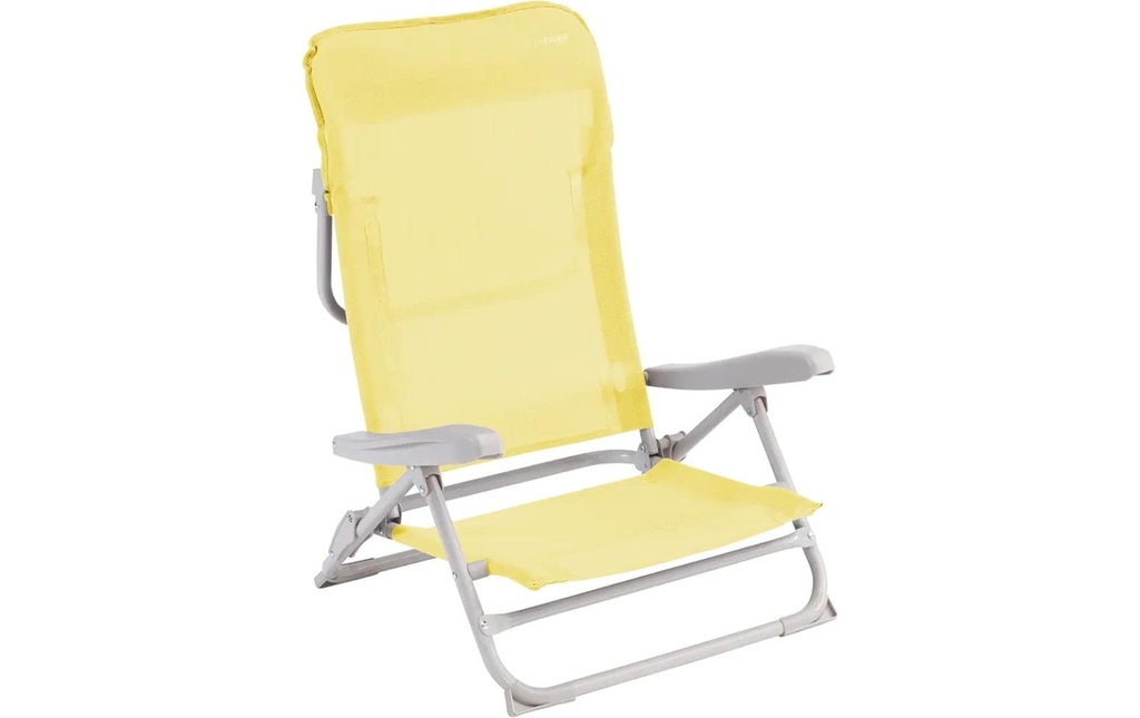 Outwell Chaise de plage Seaford Jaune