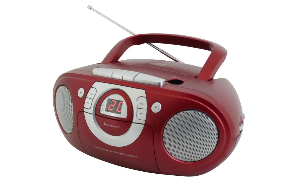 soundmaster Lecteur radio/CD SCD5100RO Rouge