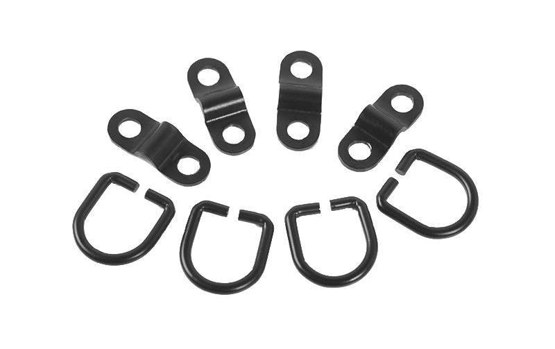 RC4WD Fixation pour modèles réduits Scale D Ring & Clamp 1:14
