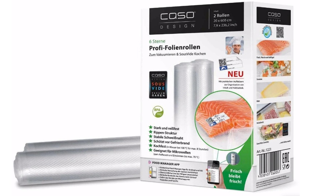 Caso Film de mise sous vide 2 Pièce/s