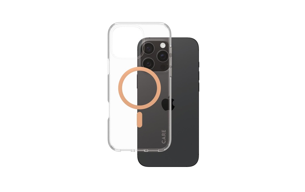 CARE Coque arrière Flagship iPhone 16 Pro Max Peachy