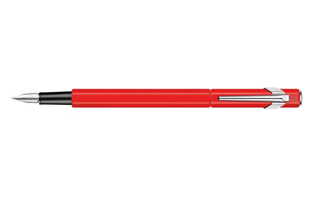 Caran d'Ache Stylo plume 849 Classic Line moyen (M), Rouge