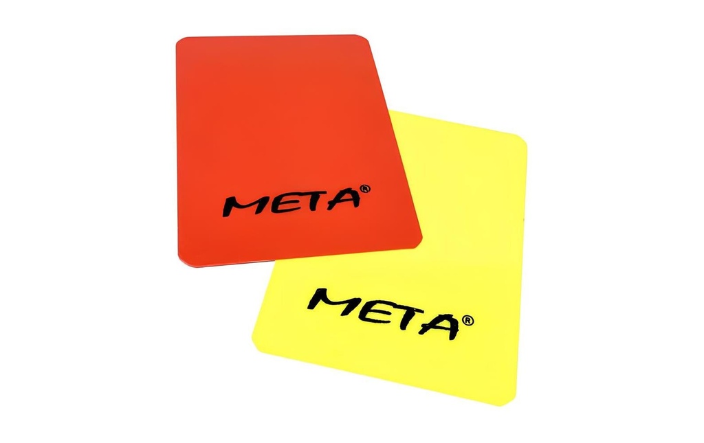 Meta-tu-Victoria Set de cartes Rouge/jaune