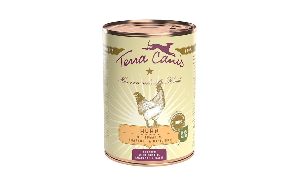 Terra Canis Alimentation humide Poulet classique, 400 g