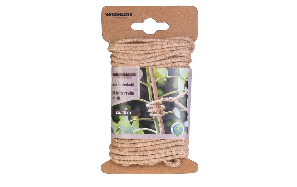 Windhager Lien pour végétaux Jute, 3 m