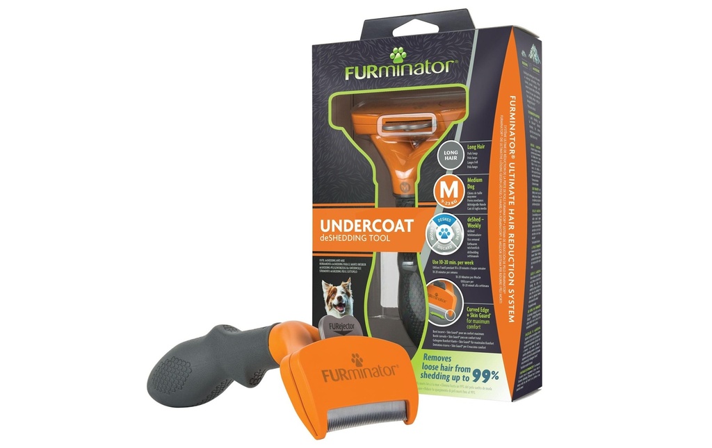 Furminator Chien deShedding M poil long 6.7 cm