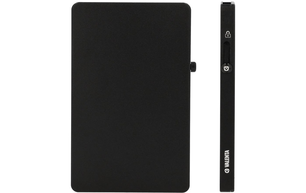 Valenta Étui pour cartes, fin, MagSafe – Noir