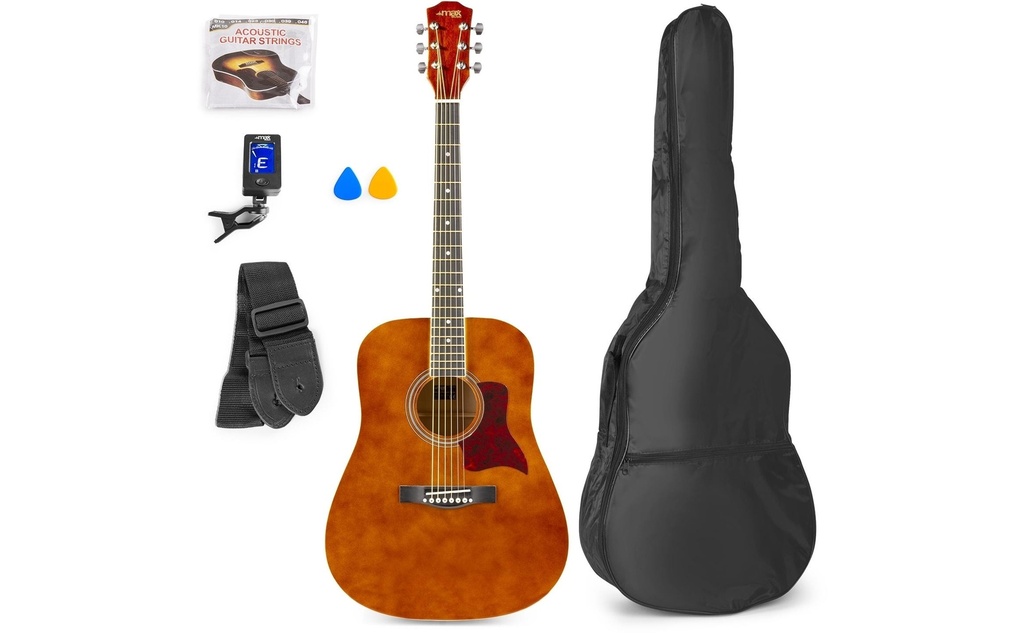 MAX Guitare occidentale SoloJam Set Dark Natural
