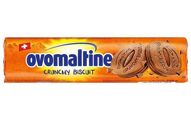 Ovomaltine Petits gâteaux Crunchy Biscuit 250 g