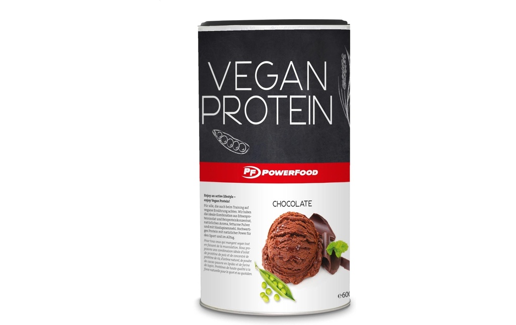 PowerFood Poudre Vegan Chocolat 600 g