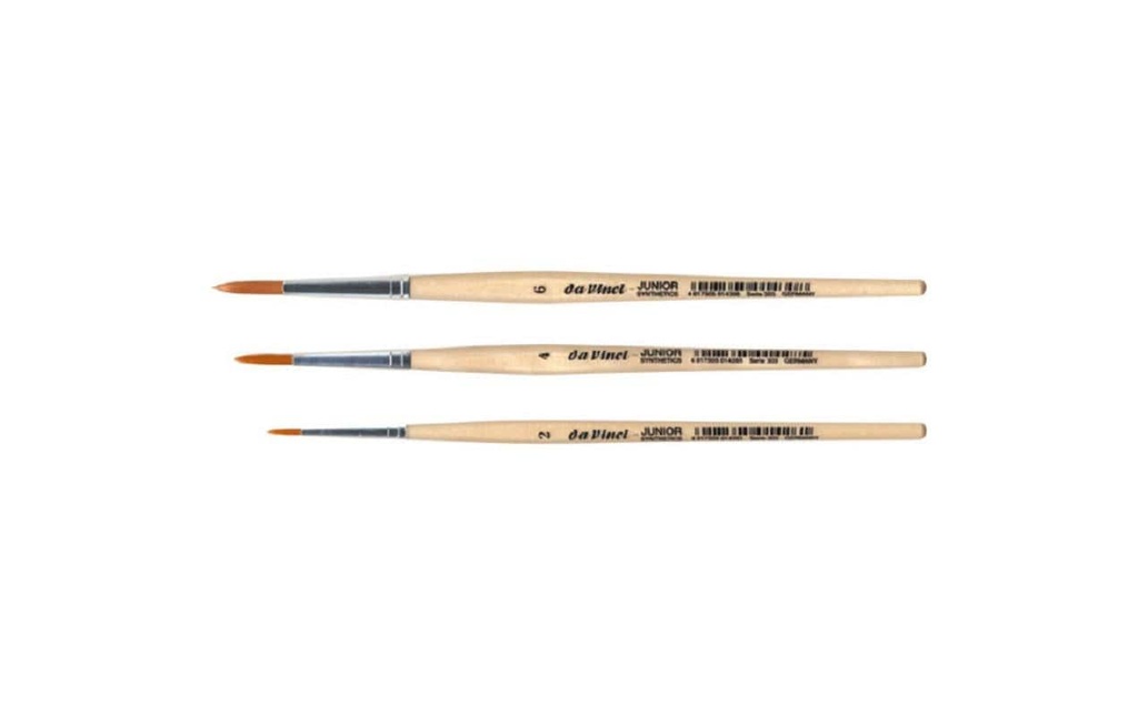 Da Vinci Brosse en poils synthétiques 303 1 Pièce/s, taille 06, rond