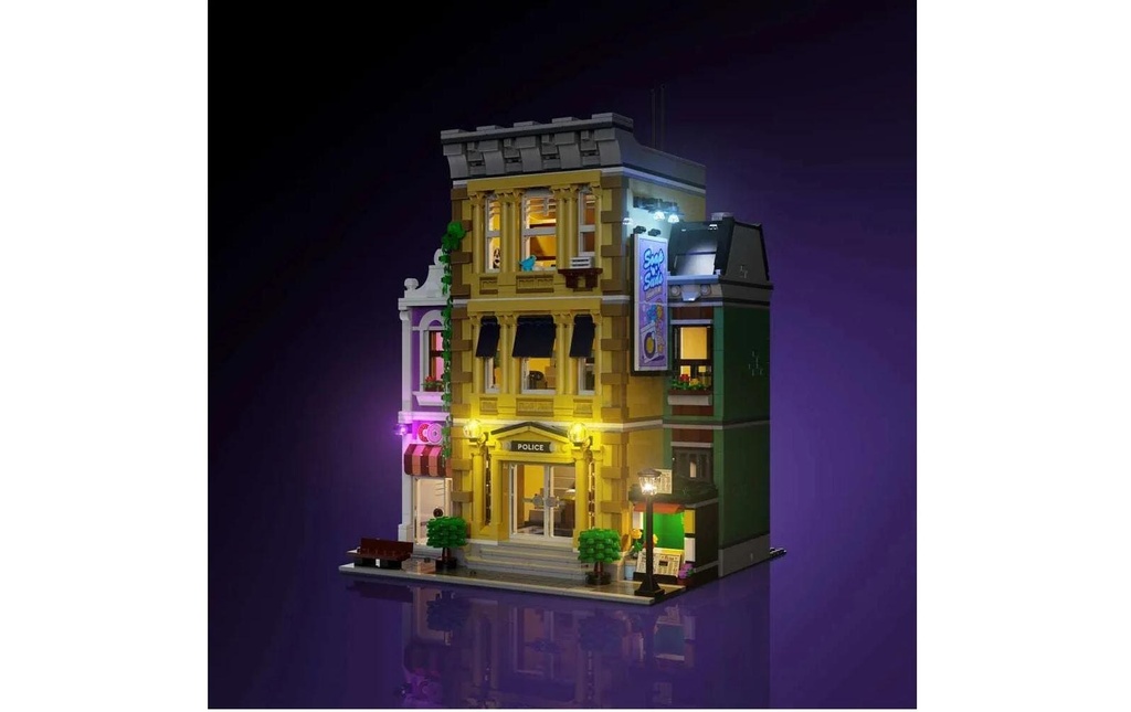 Light My Bricks Lumières-LED pour LEGO® LMB 2.0 pour 10278 Poste de police