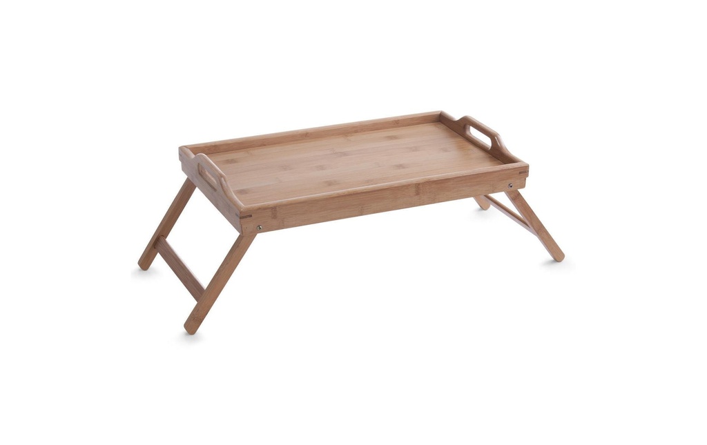 Zeller Present Plateau de service Plateau de lit Brun
