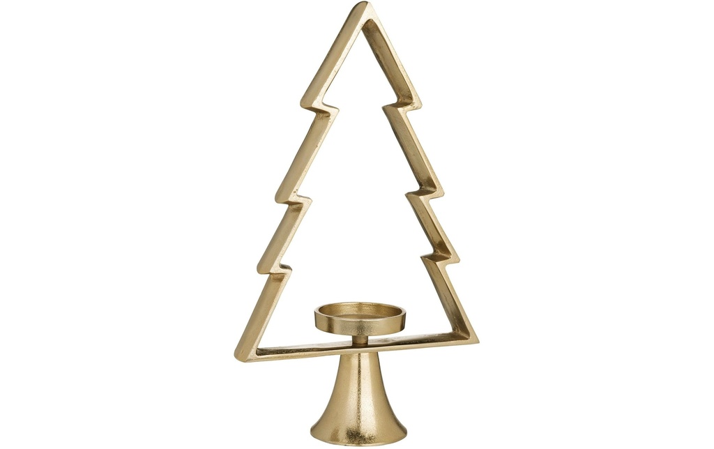 EGLO Photophore de Noël Sapin Mukayle 44 cm, Doré