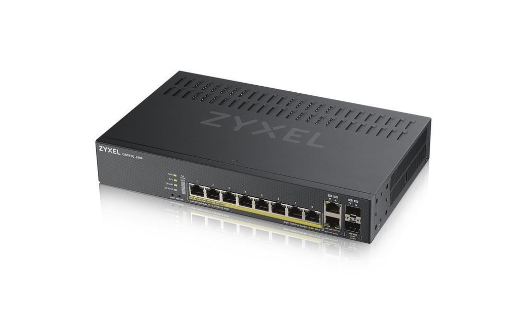 Zyxel PoE+ Switch GS1920-8HPv2 10 Port