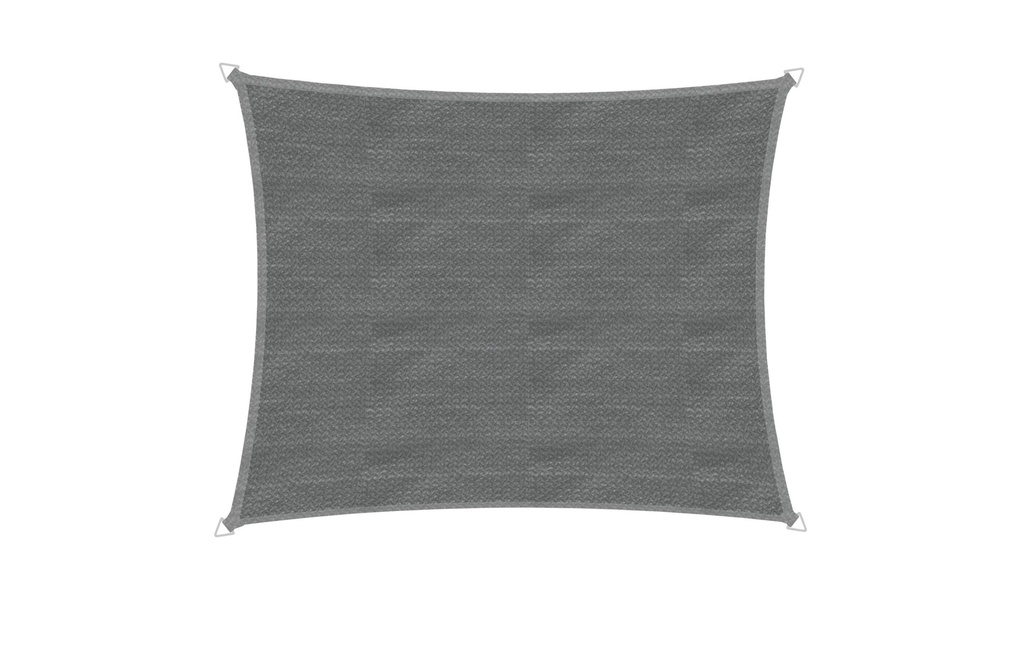 Windhager Voile d’ombrage Capri, 300 x 400 cm, angulaire, Gris