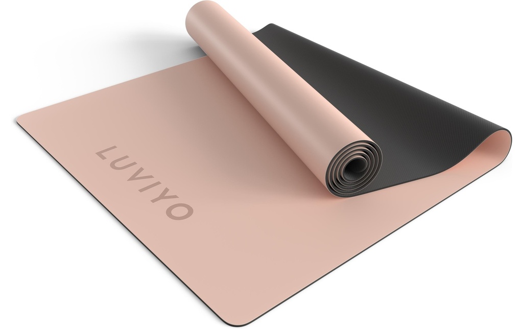 Luviyo Tapis de yoga de studio Abricot
