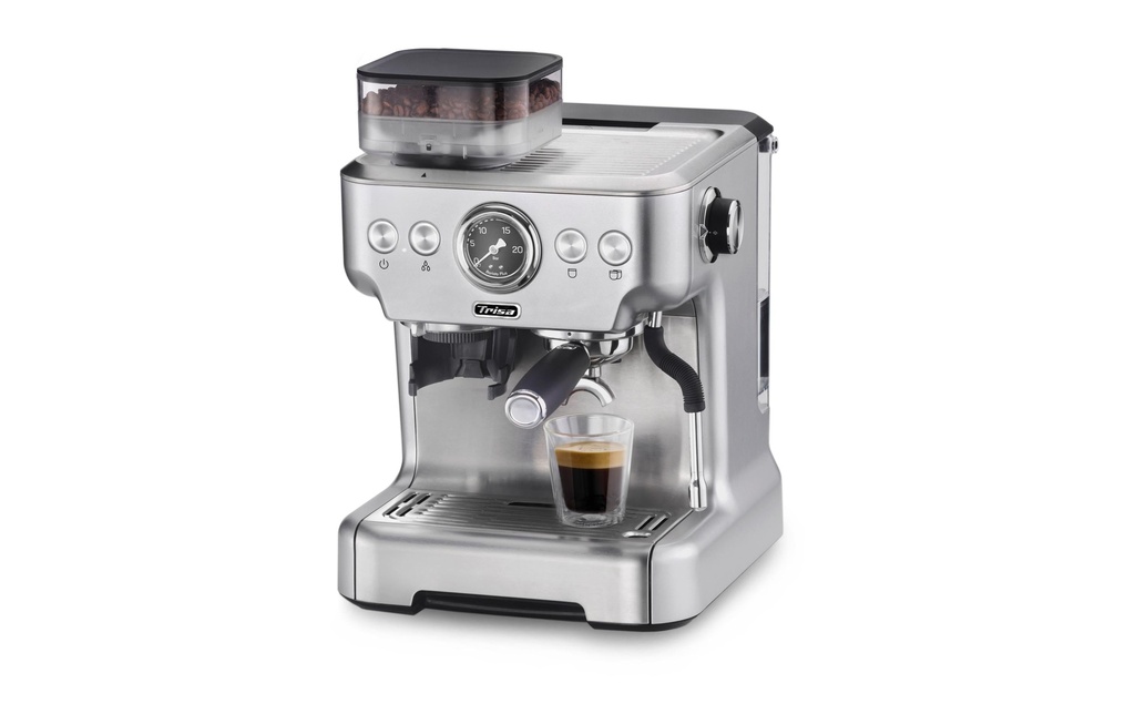 Trisa Machine à expresso Barista Plus Argenté