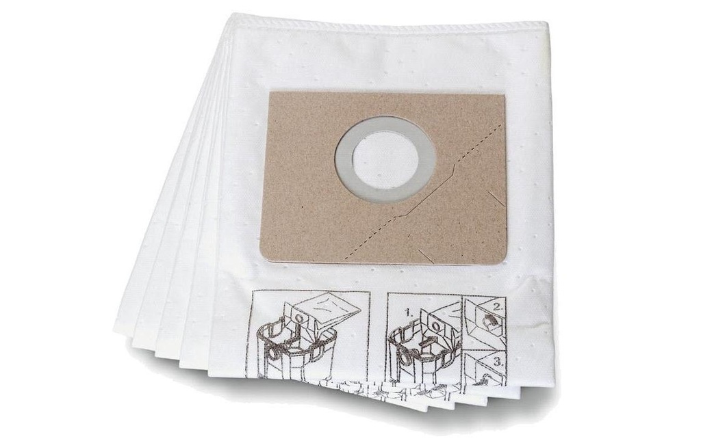 Fein Sac filtrant pour aspirateur Premium 25 L 5 pièces