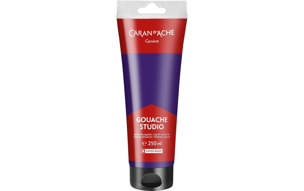 Caran d'Ache Peinture à l’eau Gouache Studio 250 ml, Violet
